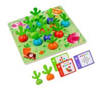 Kisangel Giocattolo Educativo in Legno per Anni Gioco di Memoria e Logica con Design Pratico Resistente e Sicuro per Sviluppo Cognitivo e Riconoscimento Colori