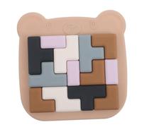 Kisangel Gioco Rompicapo per Anziani in Silicone Stimolazione Sensoriale e Miglioramento della Memoria, Puzzle Rotondo per Esercizi Cognitivi e Centri