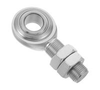 Kisangel Giunto sferico per Auto da 3/4" con 2 Dadi, Filettatura destrorsa, estremità a snodo in Acciaio, Supporto per Albero dello sterzo, Accessori per Auto per sistemi di sterzo