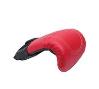 Kisangel Guantoni Boxe PU per Adulto Guanti Allenamento Regolabili con Design Hook And Loop Traspiranti e Impermeabili Punch Mitts per Kickboxing Karate e Sparring Rosso