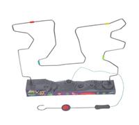 Kisangel Il labirinto dell'elettricità Plaything interessante divertente giocattolo labirinto elettromagnetico labirinto tattile elettrico giocattolo per Labirinto puzzle plastica