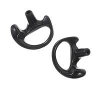 Kisangel Interphone in Silicone Morbido Ricambi Auricolari per Orecchio Destro e Sinistro Inserti Sostituibili Leggeri e Resistenti Compatibili con Kit Audio Tubo Flessibile