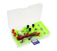 Kisangel Kit Circuiti Elettrici Educativo per Studenti Scuola Media e Superiore Esperimenti con Circuiti in Serie e Parallelo Portatile e Compatibile con Altri Kit Sviluppo Capacità Problem