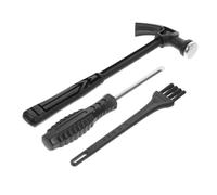 Kisangel Kit da Scavo per Martello Scalpello e Spazzola in Plastica Strumenti Ergonomici per Scoprire Gemme e Fossili Educativo e Leggero per Stimolare Curiosità e Abilità Pratiche