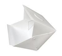 Kisangel Light Box Portatile LED 40Cm per Fotografia Prodotto Doppio Pannello Luminoso e Sfondo Colorato Scatola Fotografica Leggera Pieghevole per Gioielli Accessori e Oggetti Piccoli