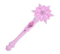Kisangel Light Up Fiocco di Neve Bacchetta Magica Fiocco di Neve Bacchetta Principessa Bacchetta Light Up Bacchetta con Il Suono per Le Ragazze Bambini Principessa Festa di Compleanno