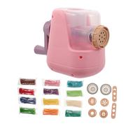 Kisangel Macchina per Pasta con Impasto Morbido Non Appiccicoso Estrusore Manuale per Giochi Ruolo e Creatività DIY Giocattolo Educativo Sicuro per Attività Familiari