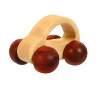 Kisangel Macchinina in Legno per Ragazzo Ragazza con Impugnatura Ergonomica Giocattolo Spingi e Gioca per Design Sicuro con Angoli Arrotondati Stimola Coordinazione e Sviluppo Manuale
