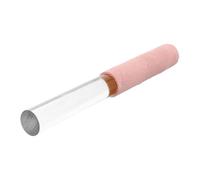 Kisangel Mallet per Ciotola Sonora in Acrilico Resistente Bastone da Suono per Yoga e Musicisti Accessorio con Impugnatura Liscia Adatto per Tapping di Ciotole di Cristallo Rosa