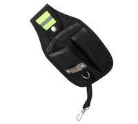 Kisangel Marsupio Porta Attrezzi in Tessuto Oxford con Banda Riflettente Borsa Piccola e Portatile per Elettricista e Uomo Organizer Cintura Sicuro e Leggero per Lavoro e Viaggio