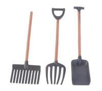 Kisangel Mini Attrezzi da Fattoria in Resistente Mini Strumenti delle Bambole Accessori Decorativi Facili da Usare e Trasportare per Collezionisti
