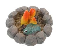 Kisangel Miniature Fire Model per Decorazione Case delle Pietra per Micro e Accoglienti