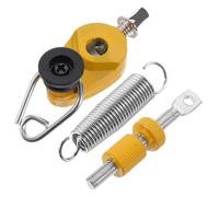 Kisangel Molla in Metallo Per Strumento a Percussione Parte Di Ricambio Per Batteria Accessori Per Strumento a Percussione Sostituzione Della Molla Per Meccanismo Della Grancassa (giallo)