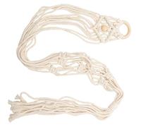 Kisangel Muro Macramè per Ukulele e Chitarra Gancio Artigianale per Decorazione e Stoccaggio Versatile Facile da Installare e Stabile Ottimo per Acustiche e Vasi