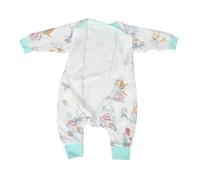 Kisangel Nanna Bamboo e Traspirante con Gambe Indossabile per Ragazzo e Pattern Animali Certificato Sicurezza Classe