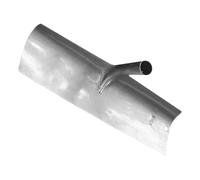 Kisangel Pala Metallo Multifunzione Per Pulizia Sterco Pollame e Giardino Rastrello Piano Resistente Per Allevamento Polli Maiali Pecore Uso Agricolo e Cortile