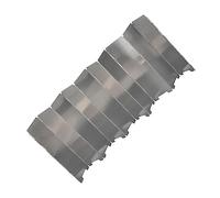 Kisangel Pannello Antivento Pieghevole per Fornellino da Campeggio Alluminio Leggero con Paletto Inox per Fissaggio su per Picnic Trekking e Bbq Allaperto
