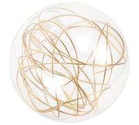 Kisangel Paralume in Vetro a Globo Trasparente Ø80mm per Lampada a Sospensione G9 Paralume Sostitutivo Leggero e Facile da Installare per Soggiorno e Camera da Letto Contemporanea