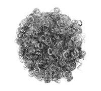 Kisangel Parrucca Sintetica Per Vecchio Costume Da Nonno Cosplay Scienziato Professore Accessorio Per Halloween Carnevale Festa Parrucchiere Grigio