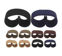 Kisangel Passanti per Cintura Elasticizzato 10 Pezzi Anelli Elastici Antiscivolo per Cinture Larghe e Strette Accessori Leggeri per Zaini e Uso Quotidiano