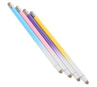 Kisangel Penna Stilo Capacitiva a Doppia Punta 4 Pezzi per Tablet e Smartphone Penna Touch Screen Precisa per Disegno e Scrittura Digitale Compatibile Tutti i Dispositivi Mobili