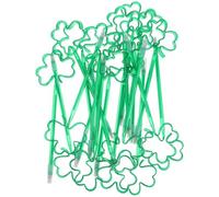 Kisangel Penne a Sfera a Forma di Trifoglio Verdi, 20 Pezzi, Decorative, Plastico, per Scuola Media e Studio