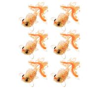Kisangel Pezzi Ciondolo Pesce In Resina Oro Per Creazione, Charms Versatili Per Orecchini E Bracciali, Leggero E Adatto A Occasioni Fai Da Te