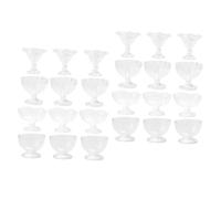 Kisangel Pezzi di tazza di gelato gelato in scala 1:12 minuscolo coppa gelato casa delle bambole tazza di caffè in miniatura coppetta gelato in miniatura mini tazza pvc