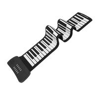 Kisangel Pianoforte Elettronico Pieghevole Tasti Portatile Con Design Arrotolabile Altoparlante Incorporato e Jack Cuffie Tastiera Versatile Per Principianti e Ragazzi