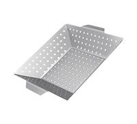 Kisangel Piastra Barbecue Antiadente Carbonio Piastra Portatile per Bbq con Fori per Uniforme per Picnic e