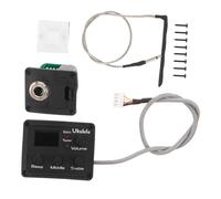 Kisangel Pickup Ukulele Piezoelettrico Bande con Equalizzatore Digitale e Sintonizzatore LCD per Strumenti Musicali e Pratica Domestica