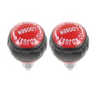 Kisangel Pomello a Perno a Sfera Regolabile M16x22 2 Pezzi, Ricambi Manopole Push-Pull per Attrezzatura Fitness, Perno di Trazione Silenzioso Molla, Accessori per Cyclette e