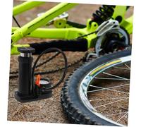Kisangel Pompa Bicicletta Portatile Alta Pressione con Pompa da Pavimento Attivata Piede in Antiscivolo e Doppia per Valvole Usa e Gonfiatore per Palloni