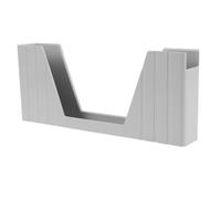 Kisangel Porta Biglietti per Lotteria in Plastica Bianco Design Semplice ed Elegante, per Uso Commerciale, Comodo per Conservare e Organizzare Biglietti e Monete
