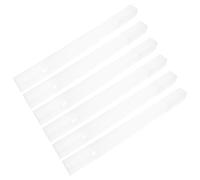 Kisangel Porta Spiedini da Barbecue in Plastica Trasparente con Coperchio, Contenitore Alto e Sottile per 6 Spiedini, Organizer Portatile Riutilizzabile per Barbecue, Picnic e