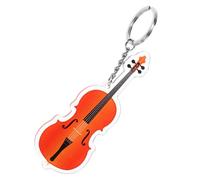 Kisangel Portachiavi Violoncello Decorativo per Musicisti Ciondolo per Chiavi e Borse Accessorio per Feste Musicali