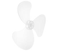 Kisangel Ricambio Ventilatore Pala Bianca in Plastico a Tre Lame, Facile da Installare e Silenzioso, per Ventilatori da Tavolo a Piantana Durante le Vacanze Estive