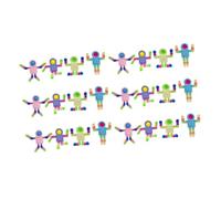 Kisangel Sensoriale 24 Robot Trasformabile per Antistress Fidget per Ufficio e Colorato