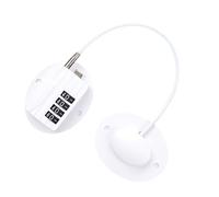 Kisangel Serratura Sicurezza per Finestre Armadietti e Frigorifero Adesivo Resistente e Facile Installare Protezione per Cassetti e Limitatori Sicurezza