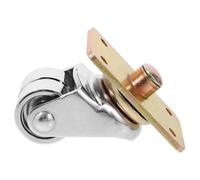 Kisangel Set 1 Pezzo Ruota per Pianoforte in Ferro Argento con Rotella ad Alta Durezza Accessorio Classico Elegante con Viti per Riparazione e Movimento