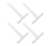 Kisangel Set 10 Pezzi Molle di Bloccaggio e Parti Sospensione Persiane in Acciaio Resistente Clip a T per Riparazione Tapparelle e Porte da Garage, Accessori Ferramenta per Uso