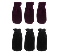 Kisangel Set 2 Guaine Protettive in Velluto per Pedali Pianoforte Copri Pedali Morbidi e Resistenti Accessori per Protezione Piedini Pianoforti Classici ed Elettrici Dimensioni Compatte