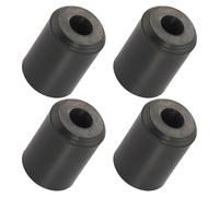 Kisangel Set 4 Portasci da Parete in Gomma per Interni, Supporto Sospeso per Snowboard e Tavole Singole, Gancio per Sci Salvaspazio per Garage e Organizzatore Verticale