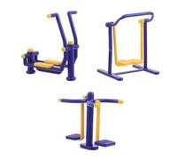 Kisangel Set Da Palestra Per Casa Delle Bambole In Miniatura Da 3 Pezzi - Attrezzatura Per Il Fitness Simulata Modelli Di Palestra Minuscoli Accessori Per Parco Giochi Per Casa Delle