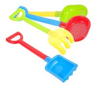 Kisangel Set Pale da Sabbia per Bambini 4 Leggeri in PP Colorato per Giocattoli da Spiaggia da per Esterni Divertenti per Giocare sulla Spiaggia