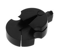 Kisangel Sordina Per Violino in Gomma Piccola in Stile Tourte Sordina in Gomma Per Esercitarsi in Modo Ultra Silenzioso Accessorio Per Sessioni Di Pratica Silenziosa