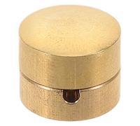 Kisangel Sordina per Violoncello in Ottone Color Oro, Forma Cilindrica, Robusta e Confortevole, Accessorio per Ridurre Tono Lupo Durante L'esecuzione Musicale