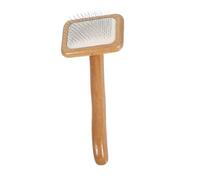 Kisangel Spazzola Autopulente Per Cani e Gatti Pettine Tangle Legno Naturale Per Toelettatura e Rimozione Pelo Superfluo Strumento Di Grooming Per Animali Domestici