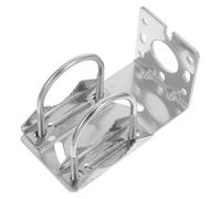 Kisangel Staffa Antenna Esterna in Lega di Alluminio per Montaggio su Supporto Resistente per Antenne Outdoor e Stazioni Meteo Facile Installazione con Morsetto Sagomata Compatibile con