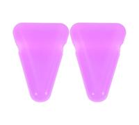 Kisangel Supporto Accessorio Indispensabile per Diapason in Silicone 2 Pezzi Stabilizzatore Triangolare Portatile per Yoga e Meditazione per Musicisti Professionisti